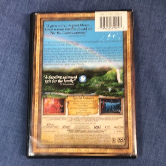 The Ten Commandments DVD Animated Movie Christian Childrens Film - Picture 2 of 4